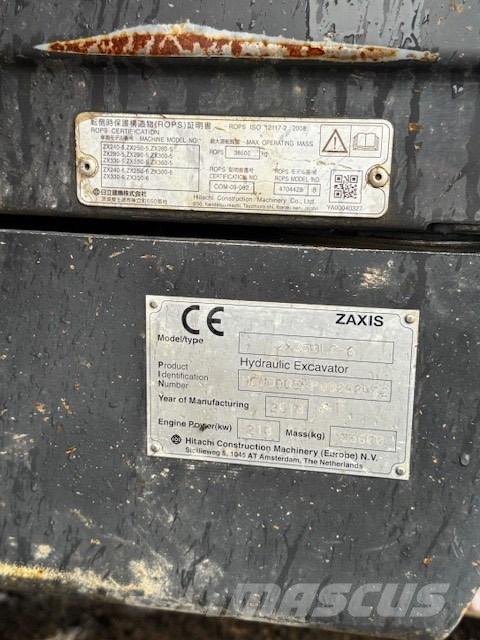 Hitachi ZX 350 LC-6 Roomikekskavaatorid