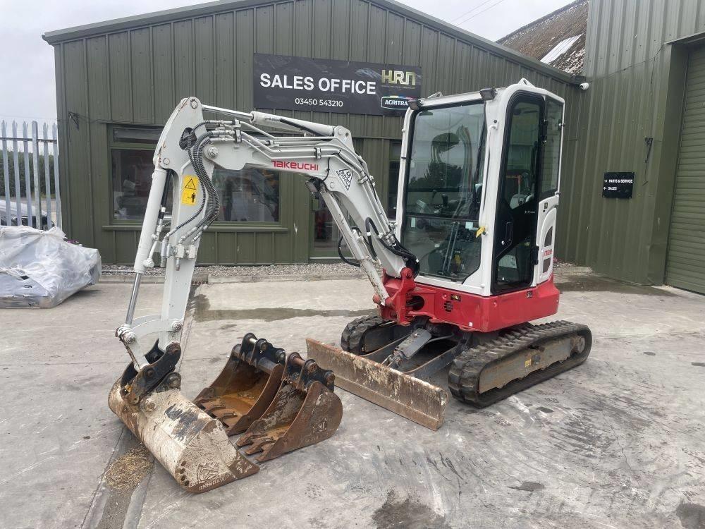 Takeuchi TB 325 R Miniekskavaatorid < 7 t