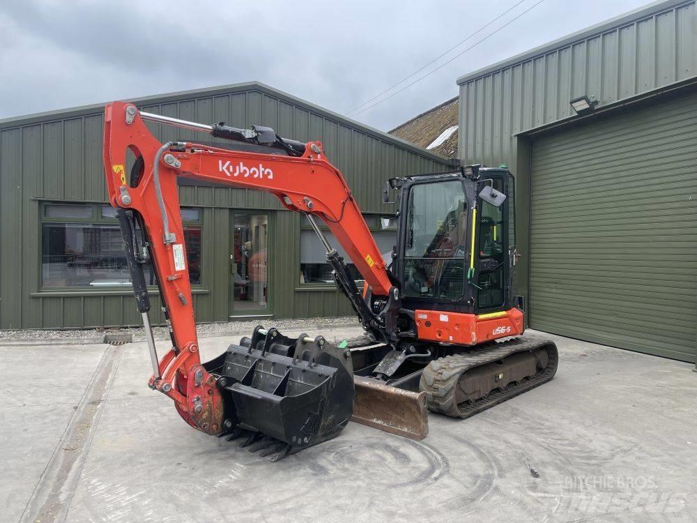 Kubota U 56-5 Miniekskavaatorid < 7 t