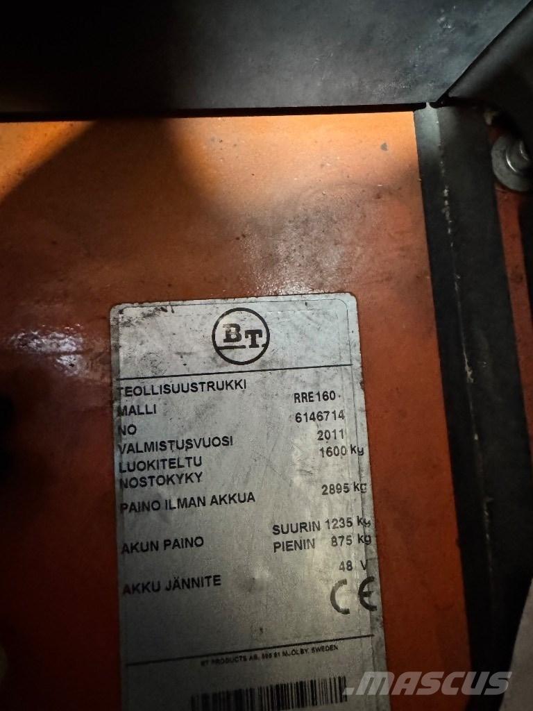 BT RR E 160 Lükandmastiga tõstukid