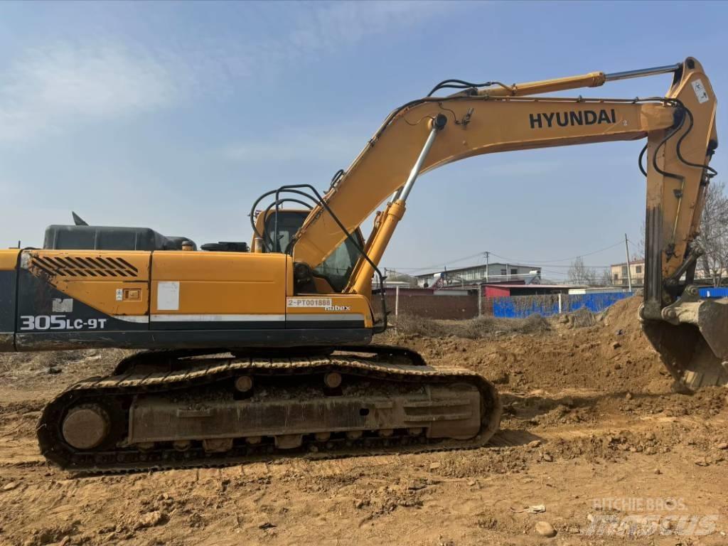 Hyundai R305lc-9t Roomikekskavaatorid