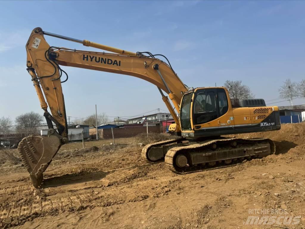Hyundai R305lc-9t Roomikekskavaatorid