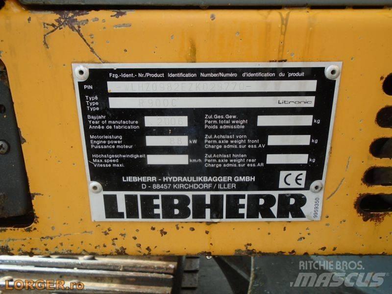 Liebherr R 900 C Roomikekskavaatorid