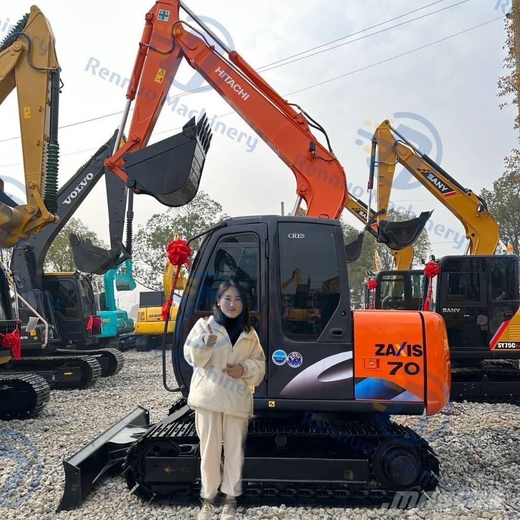 Hitachi ZX70 Miniekskavaatorid < 7 t