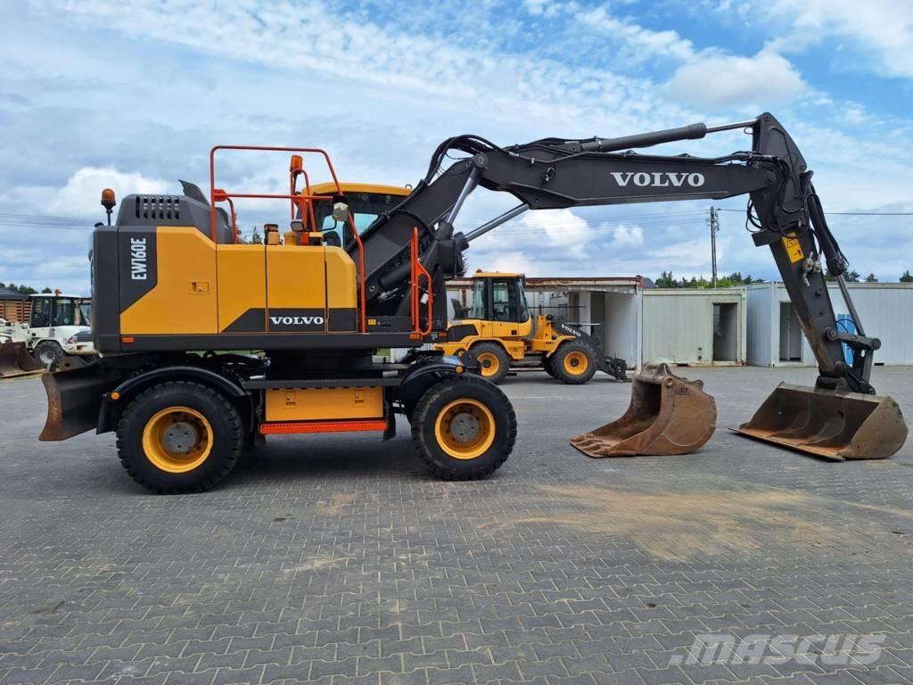 Volvo EW 160 E Ratasekskavaatorid