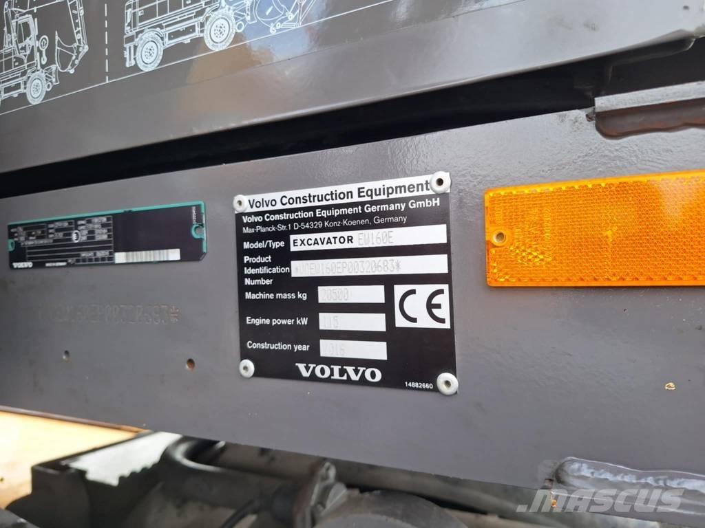 Volvo EW 160 E Ratasekskavaatorid