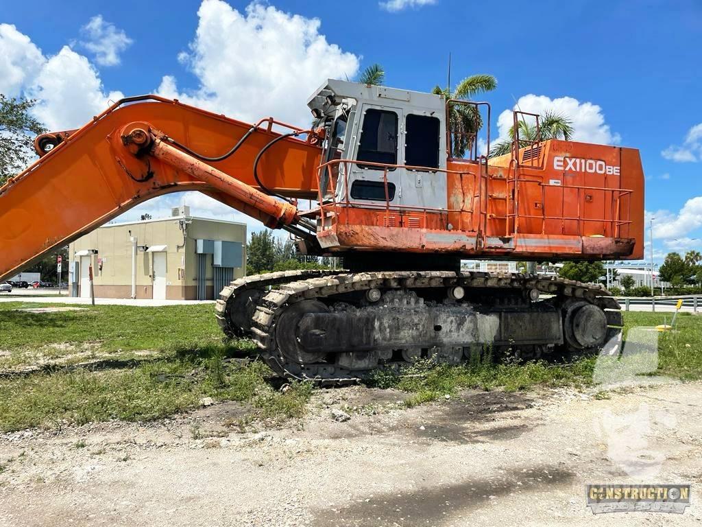 Hitachi EX 1100 BE-3 Roomikekskavaatorid