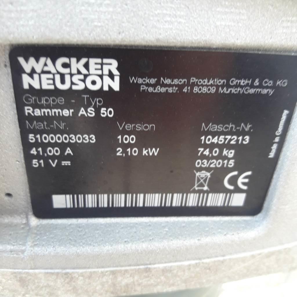 Wacker Neuson AS 50 Vibroplaadid
