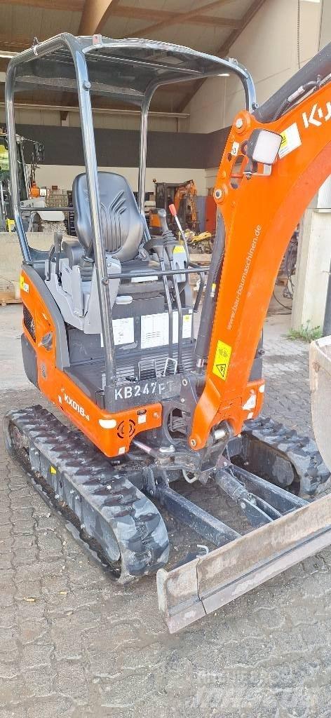Kubota KX 018-4 Miniekskavaatorid < 7 t