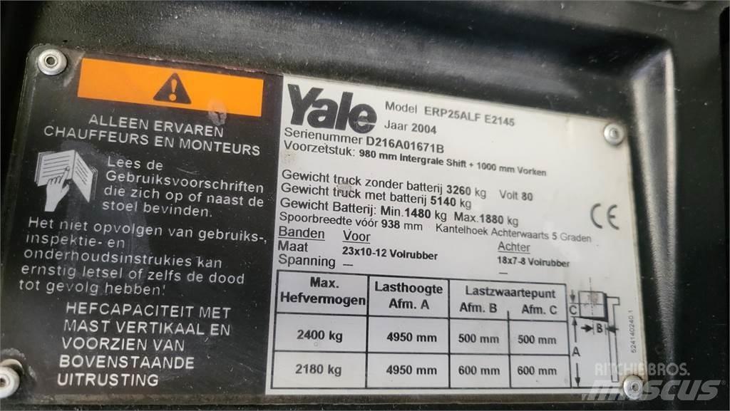 Yale ERP25ALF Elektritõstukid