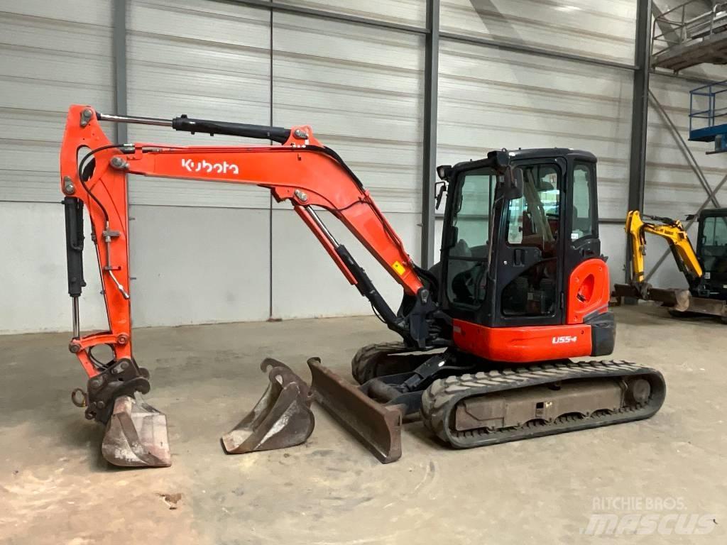 Kubota U 55-4 Miniekskavaatorid < 7 t