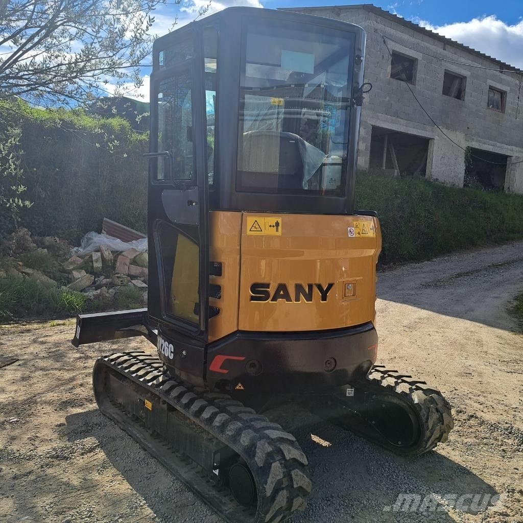 Sany SY 26 C Miniekskavaatorid < 7 t
