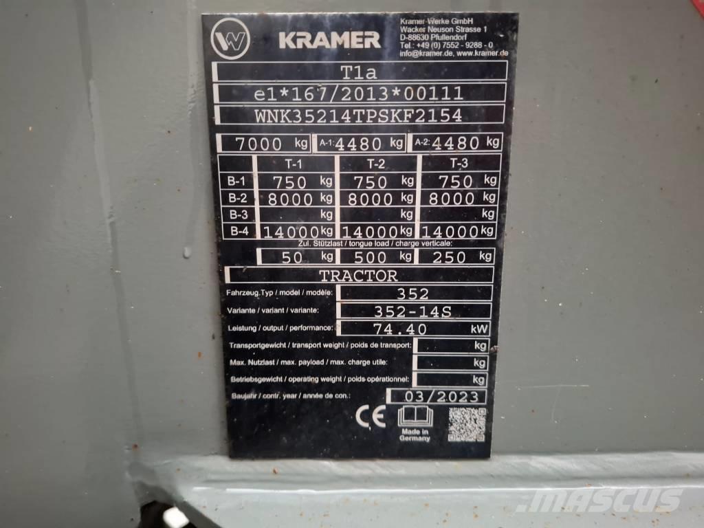 Kramer 8115 Rataslaadurid
