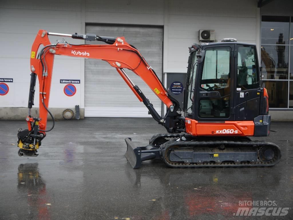 Kubota KX 060-5 Miniekskavaatorid < 7 t