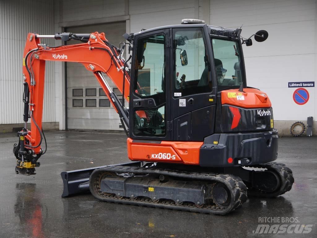 Kubota KX 060-5 Miniekskavaatorid < 7 t