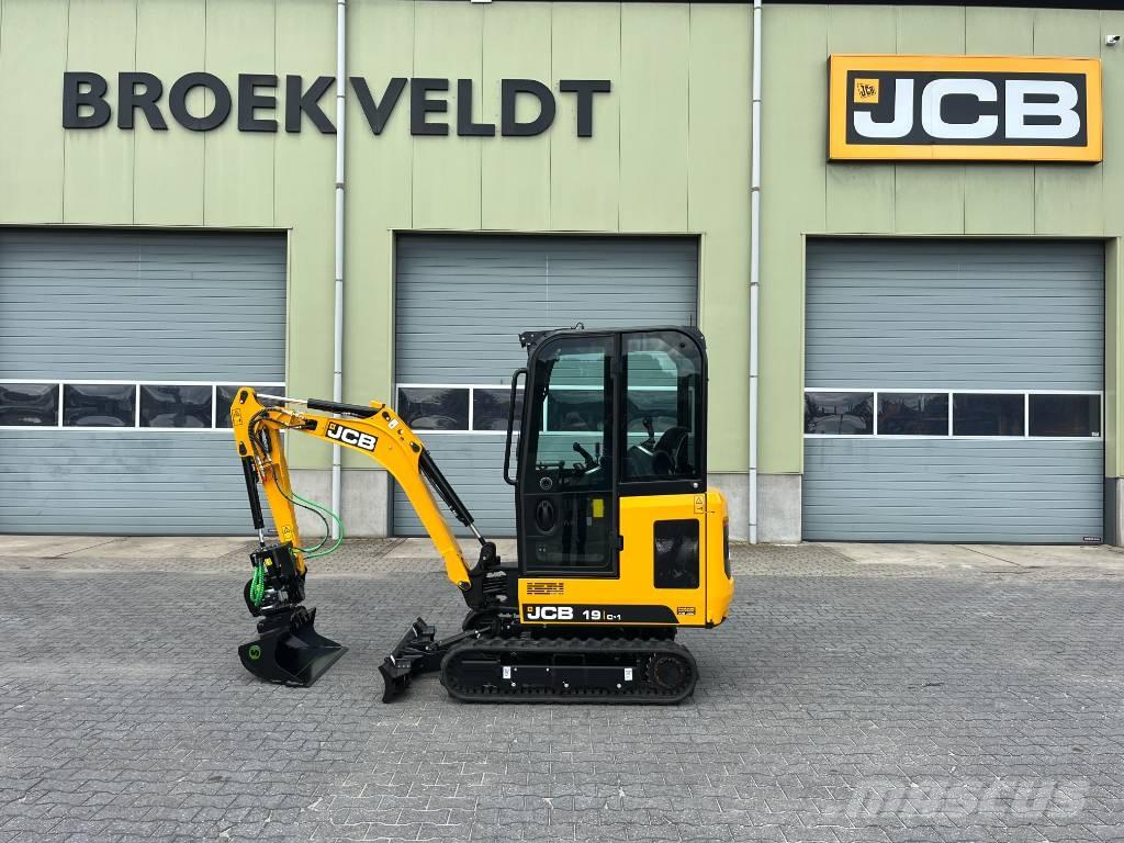JCB 19C-1 PC Miniekskavaatorid < 7 t