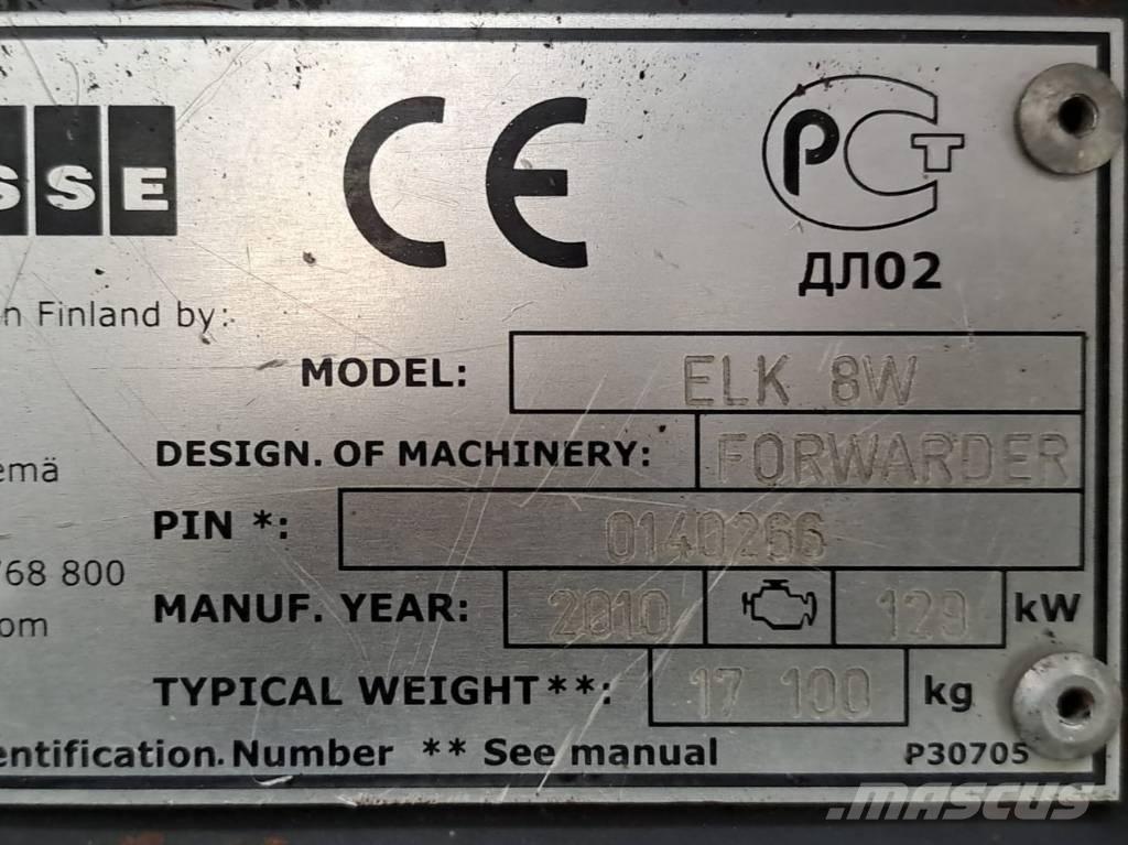 Ponsse ELK Forwarderid