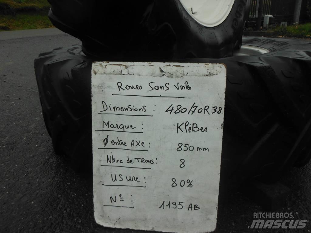 Kleber 480/70R38 Rehvid, rattad ja veljed