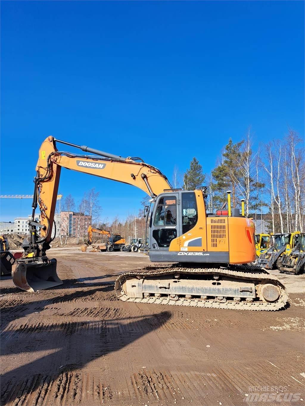 Doosan DX235LCR-5 Roomikekskavaatorid