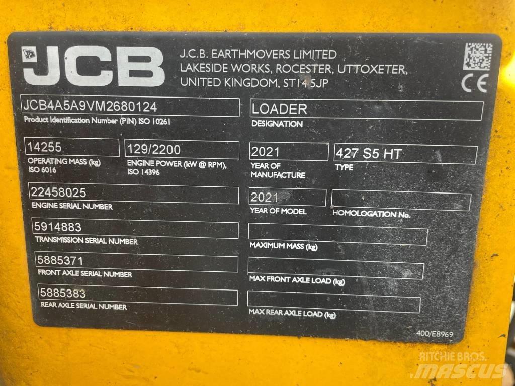 JCB 427 HT Rataslaadurid