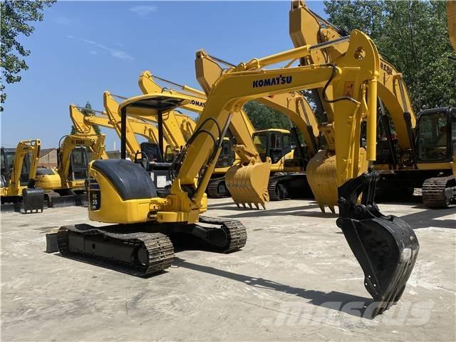 Komatsu PC 35 MR Roomikekskavaatorid