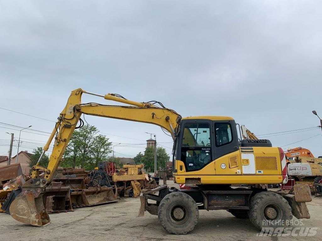 Komatsu PW 140-7 Ratasekskavaatorid