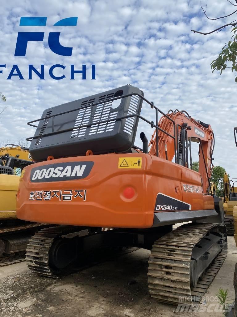 Doosan DX 340 LC Roomikekskavaatorid