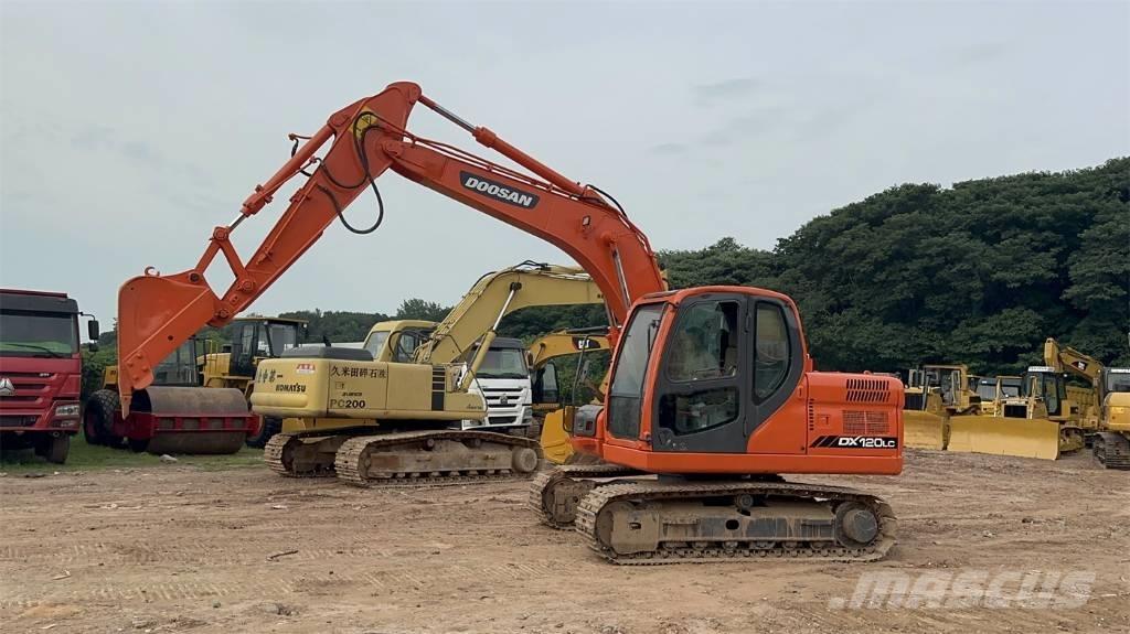 Doosan DX 120 Roomikekskavaatorid