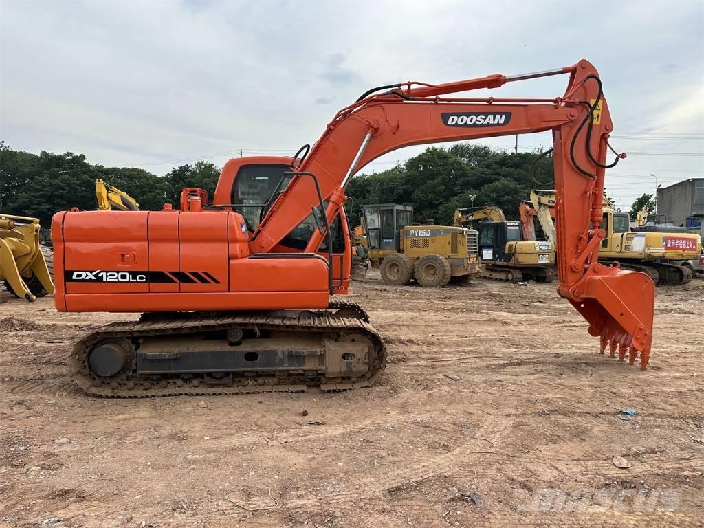 Doosan DX 120 Roomikekskavaatorid