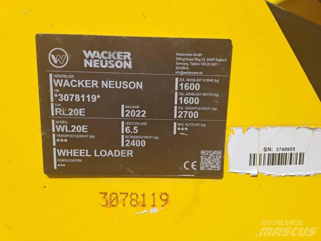 Wacker Neuson WL20e Rataslaadurid