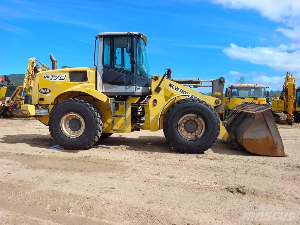 New Holland W 170 Rataslaadurid