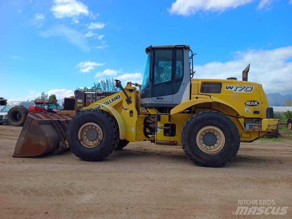 New Holland W 170 Rataslaadurid