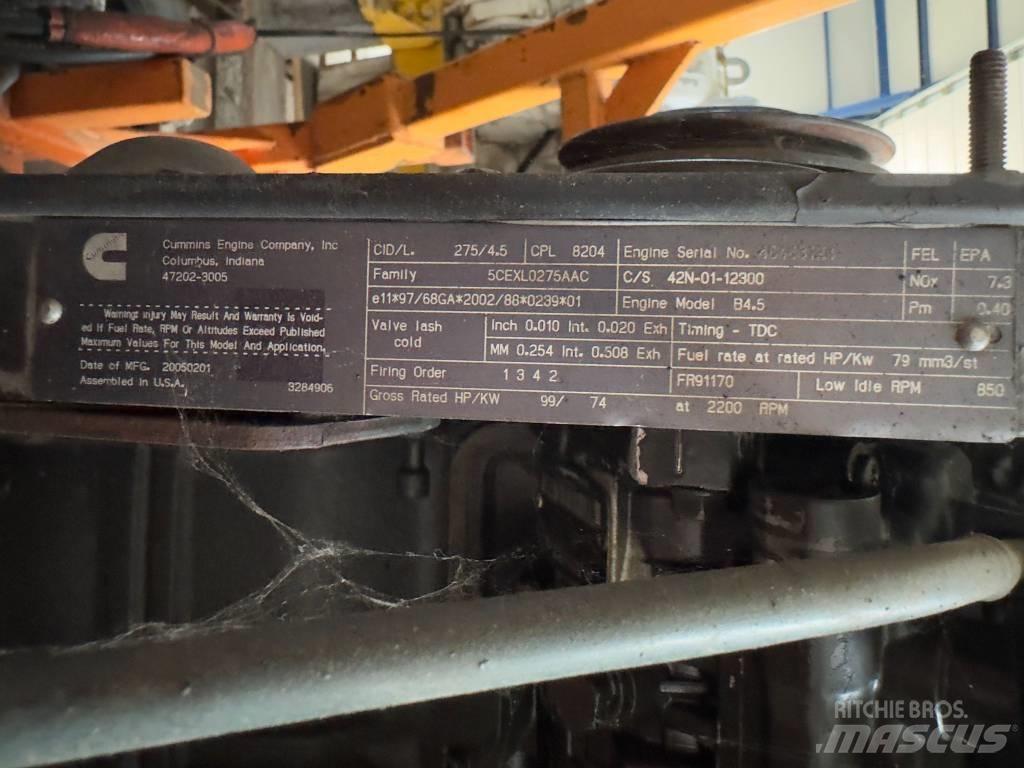 Cummins B 4.5 ENGINE Mootorid