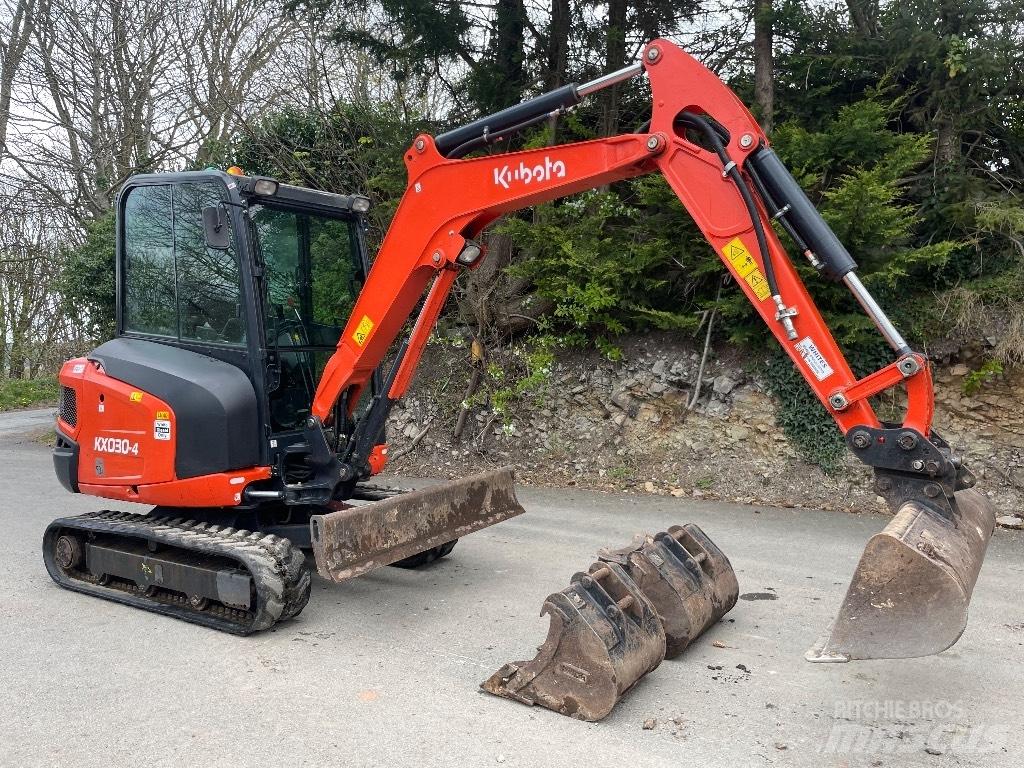 Kubota KX 030-4 Miniekskavaatorid < 7 t