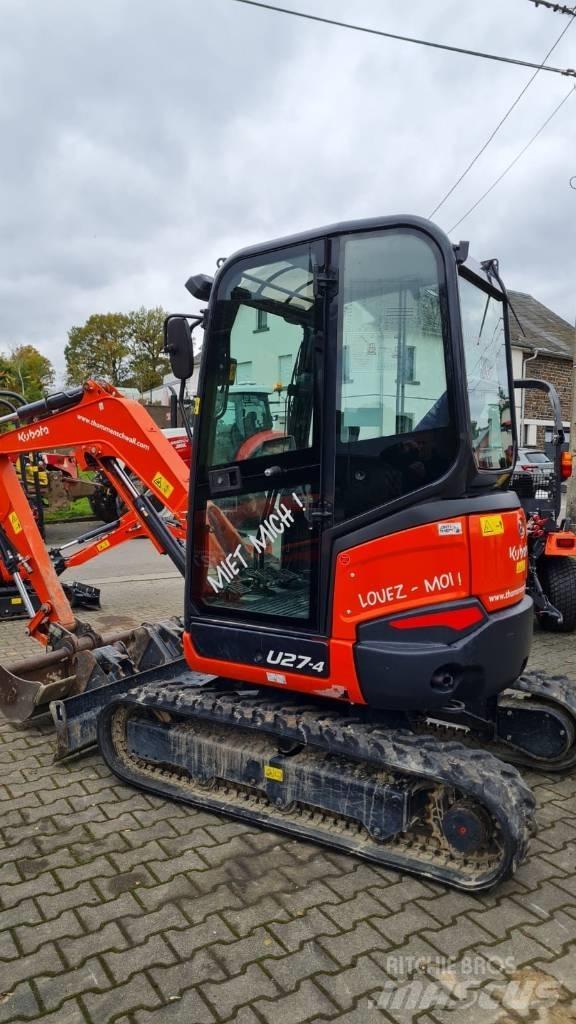 Kubota U 27-4 Miniekskavaatorid < 7 t