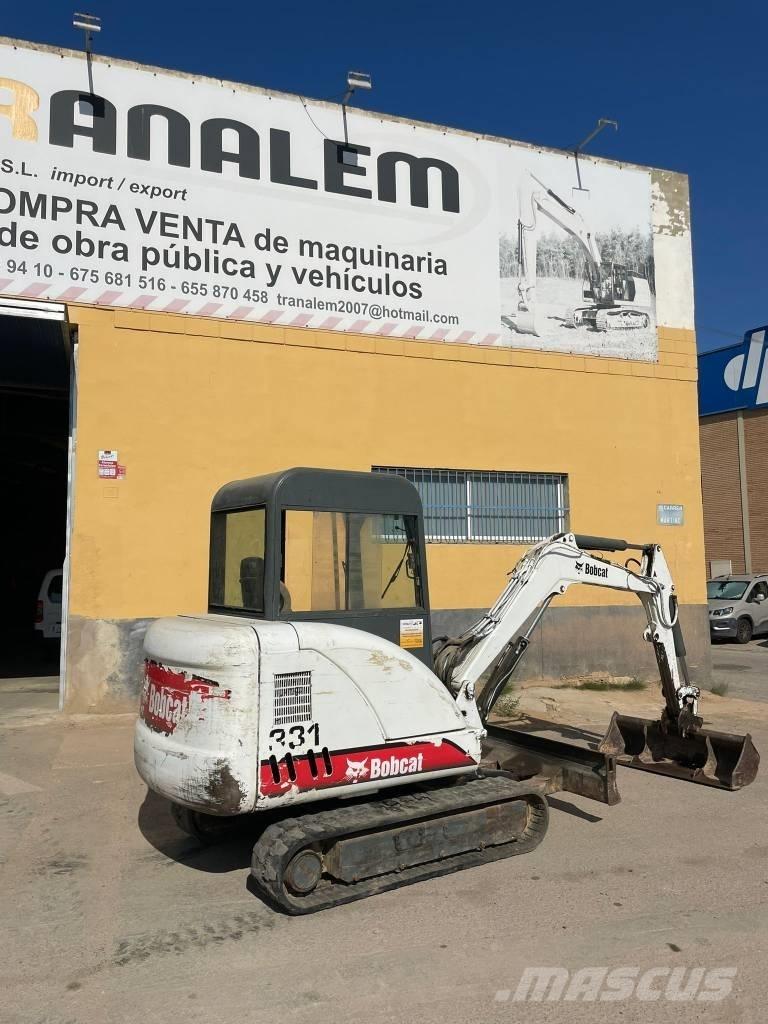 Bobcat 331 Miniekskavaatorid < 7 t