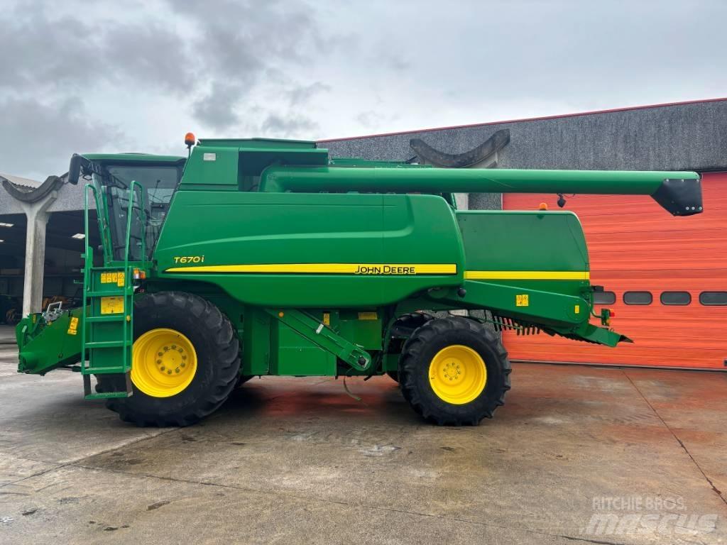 John Deere T 670 i Teraviljakombainid