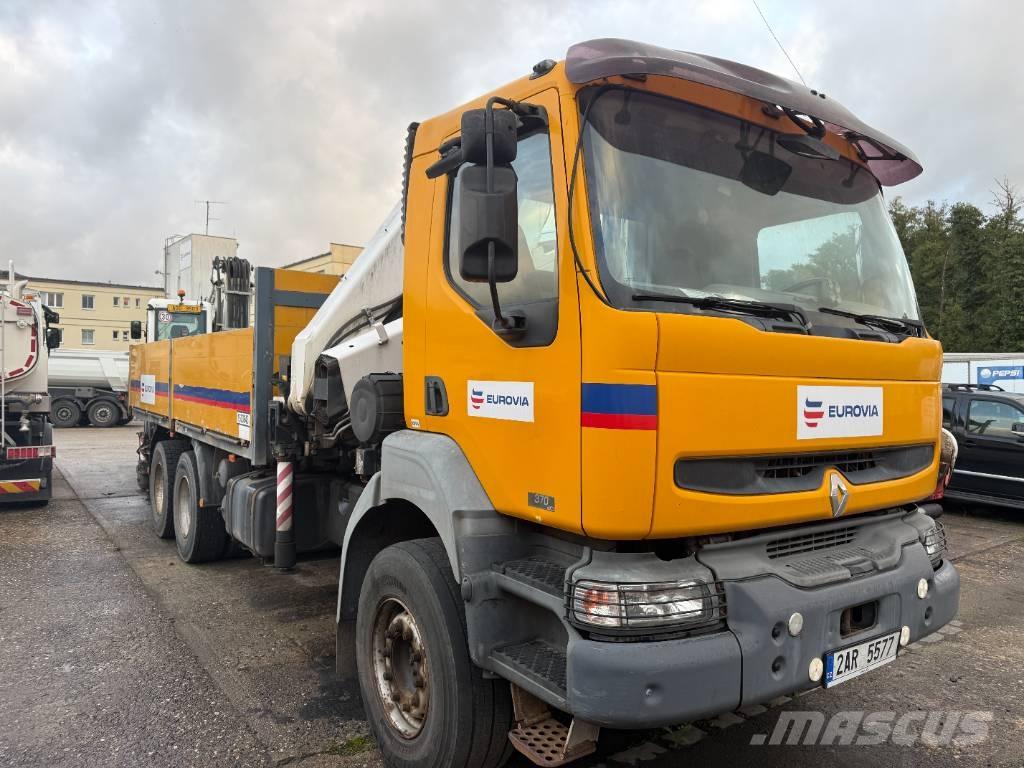 Renault Kerax 370.34 Kraanaga veokid