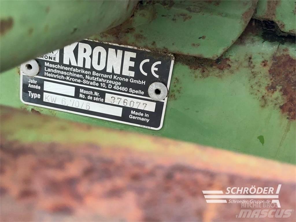 Krone KW 6.70/6 Vaalutid ja kaarutid
