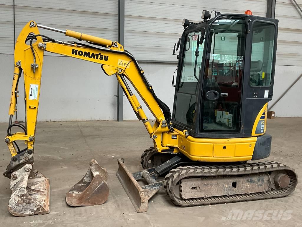 Komatsu PC 26 MR-3 Miniekskavaatorid < 7 t