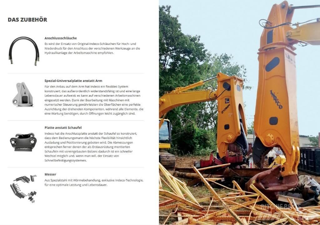 Indeco ISS 45/90 Betoonipurustuskäärid