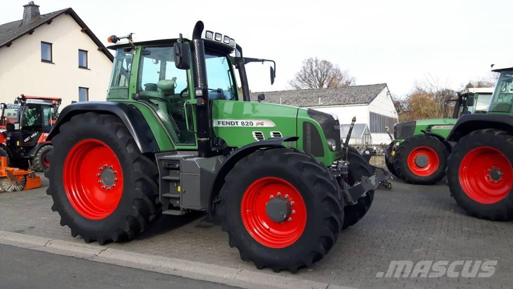 Fendt 820 Vario TMS Traktorid