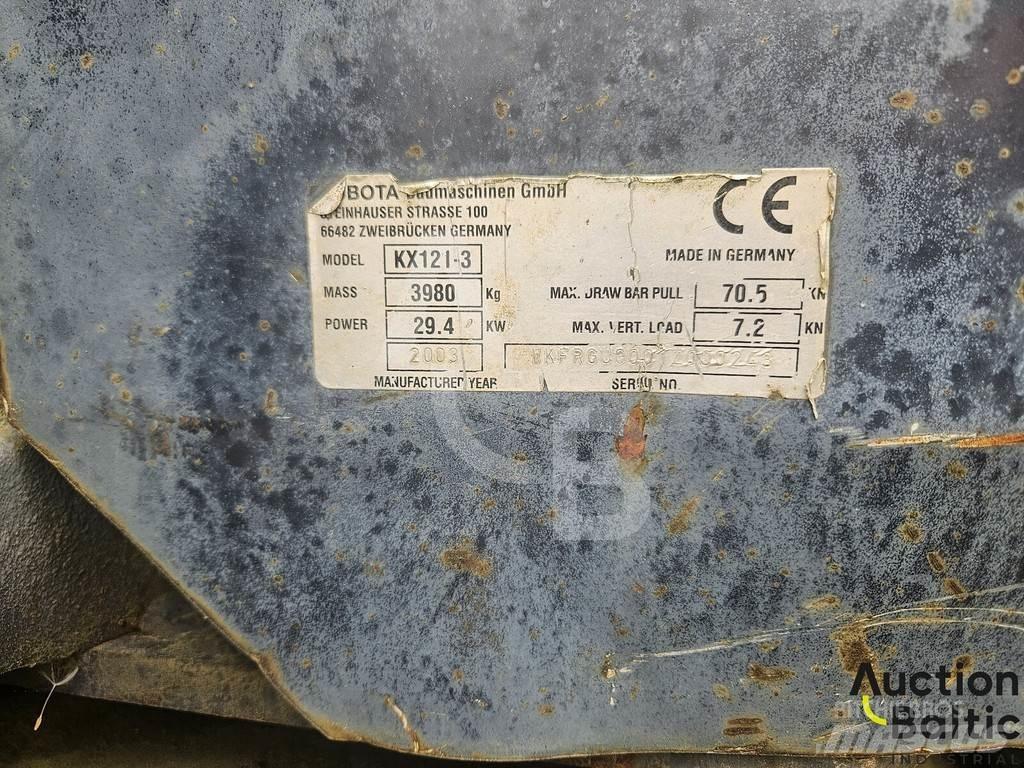 Kubota KX 121-3 Miniekskavaatorid < 7 t