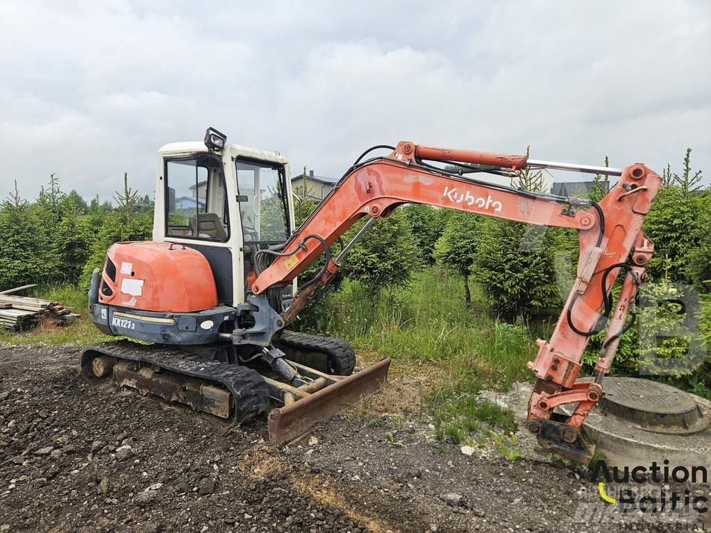 Kubota KX 121-3 Miniekskavaatorid < 7 t