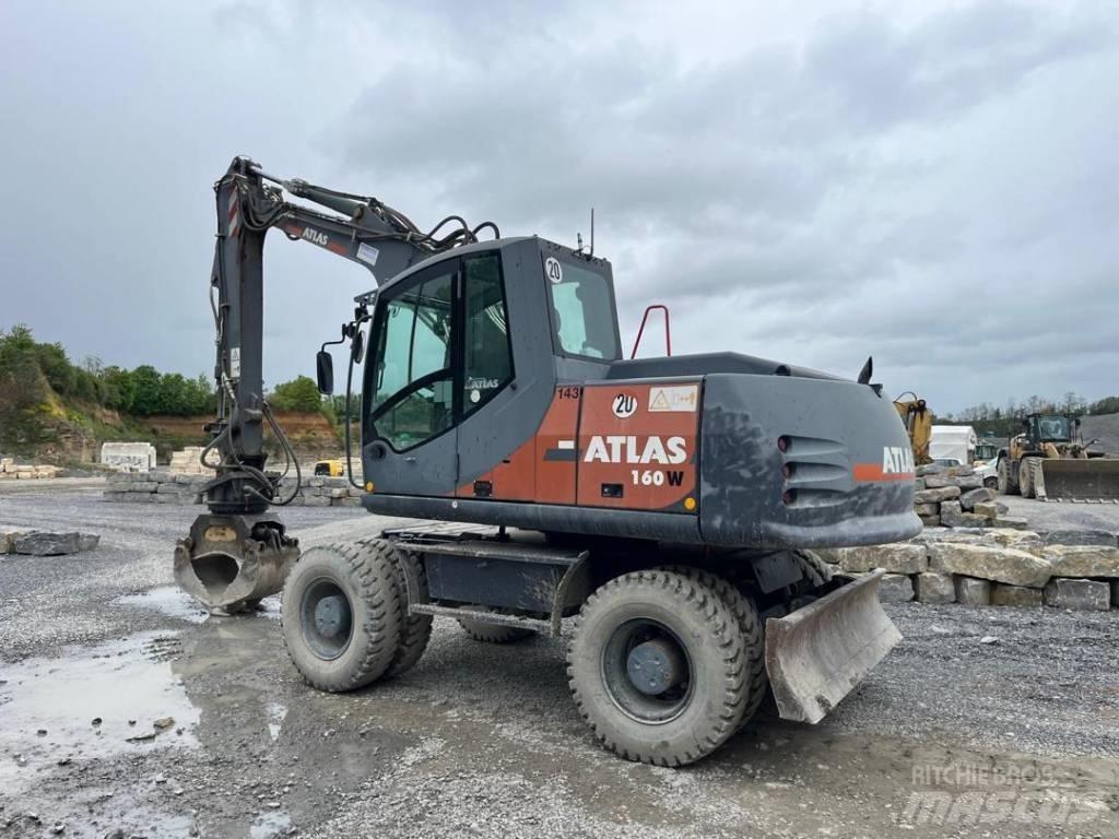 Atlas 160W Ratasekskavaatorid