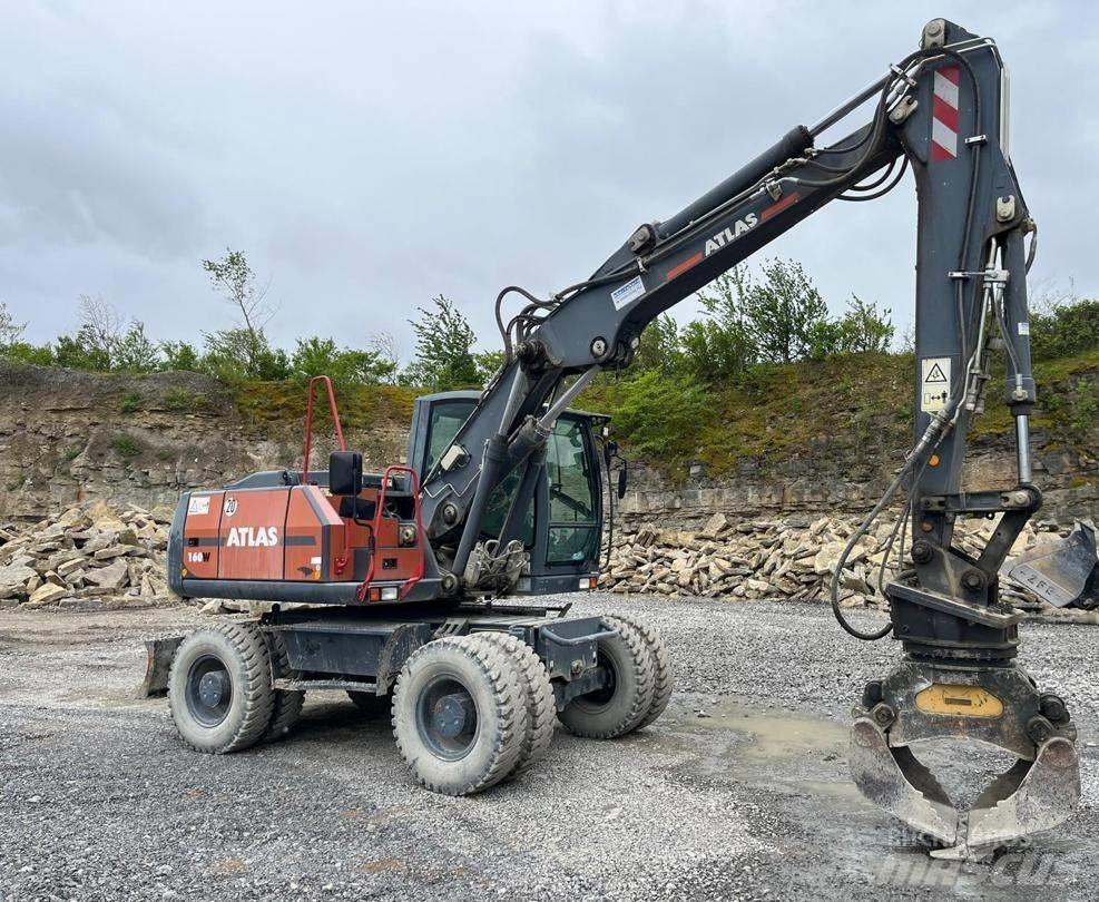Atlas 160W Ratasekskavaatorid