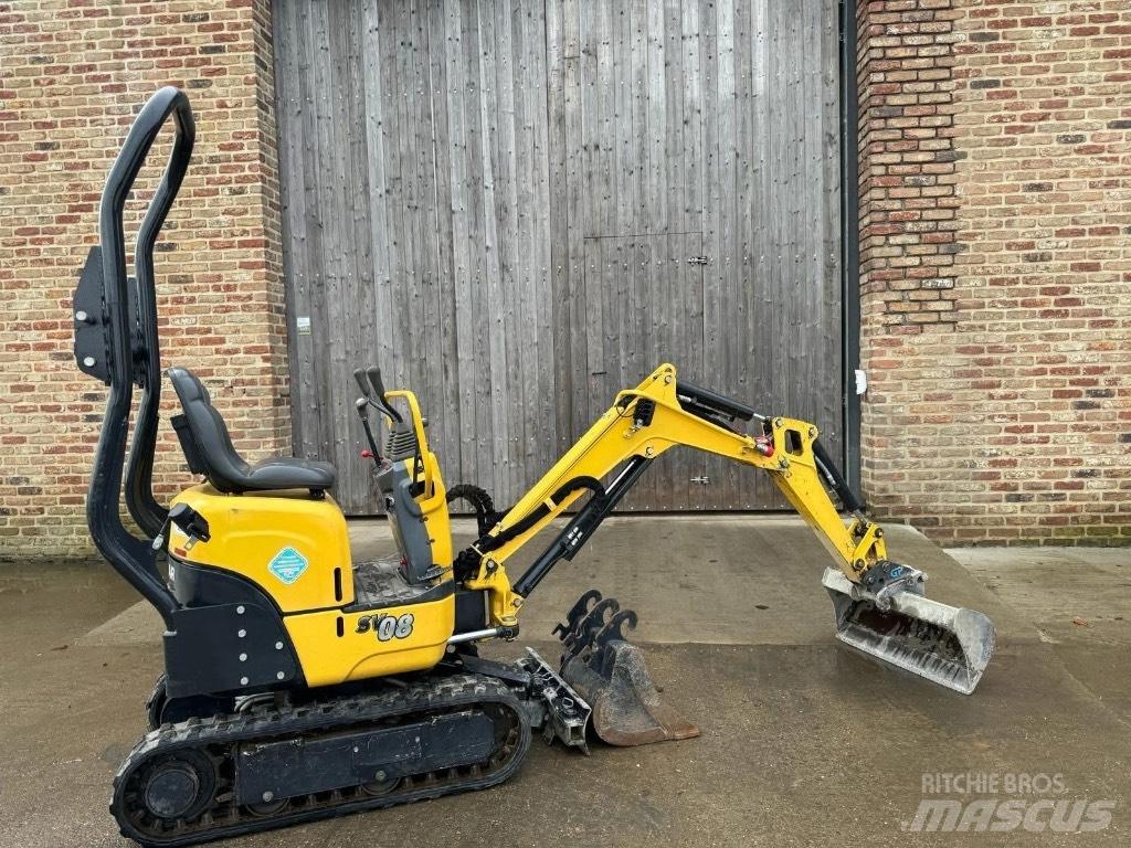 Yanmar SV 08 Miniekskavaatorid < 7 t