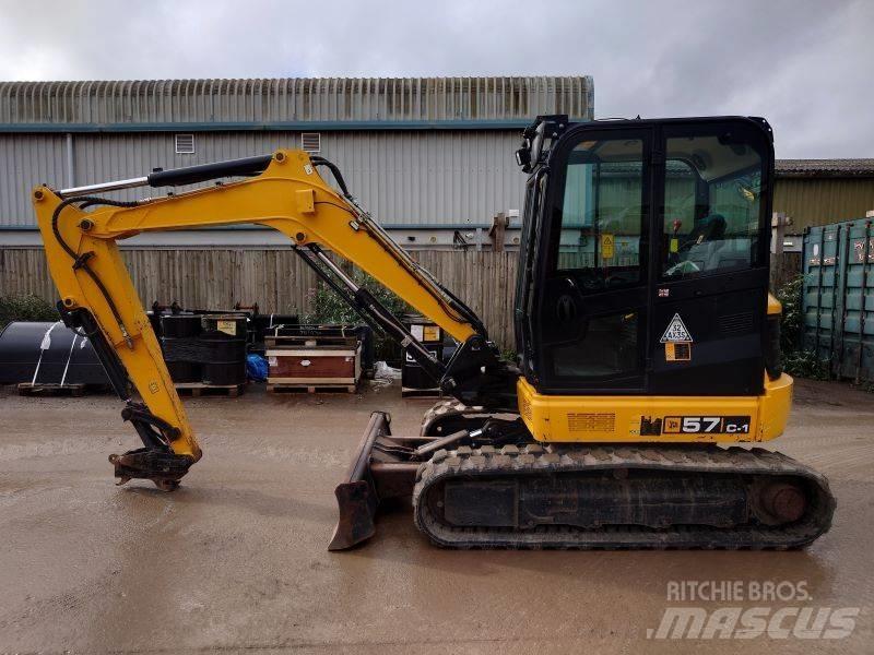 JCB 57 C-1 Miniekskavaatorid < 7 t