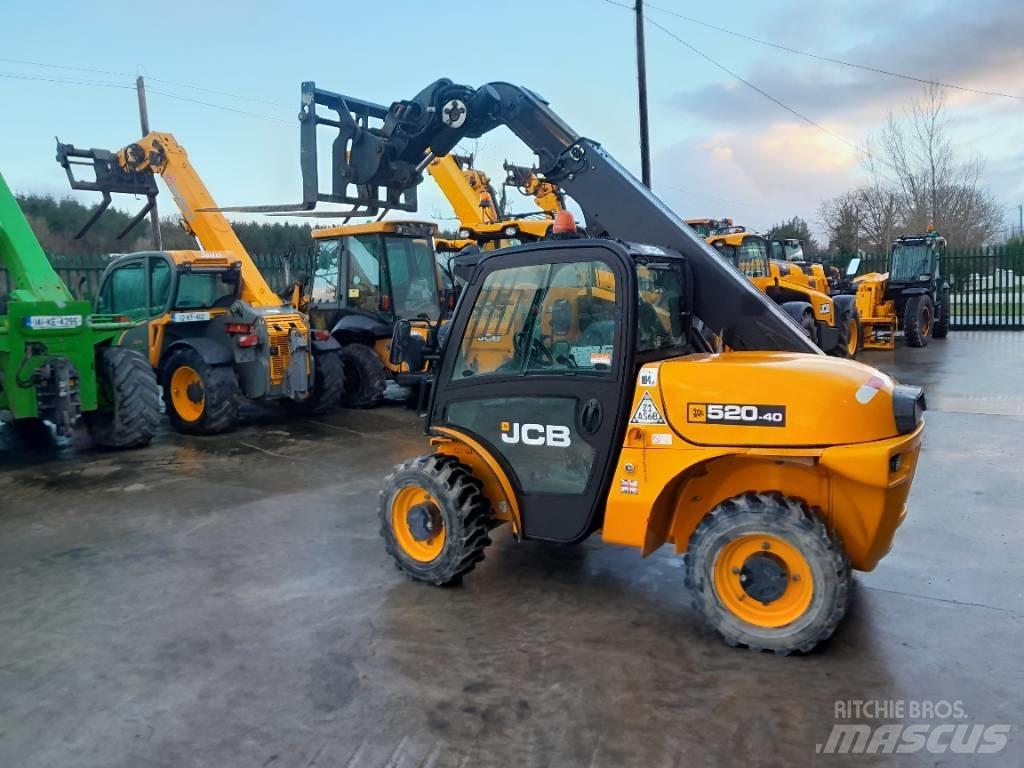 JCB 520-40 Põllumajanduslikud teleskoopkäitlejad
