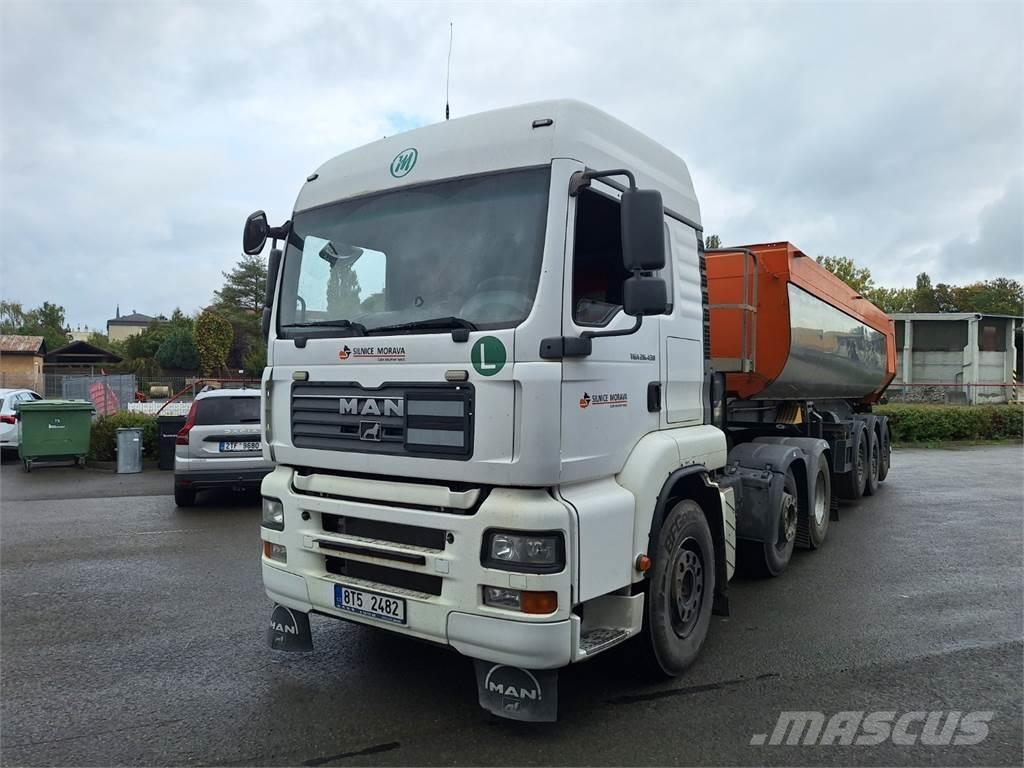 MAN TGA 26.430 6X2 Sadulveokid